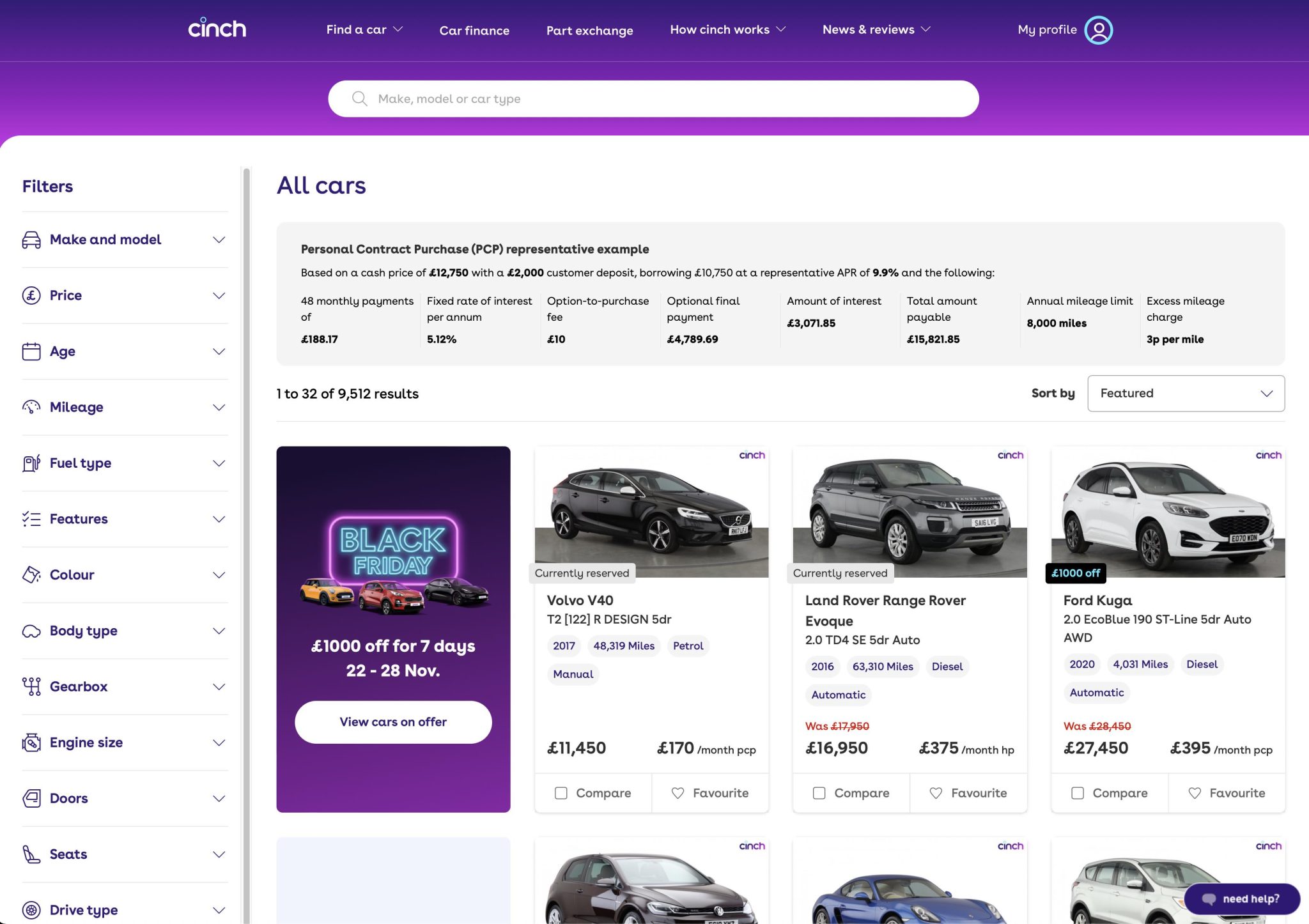 cinch Reviews Our honest review of cinch.co.uk