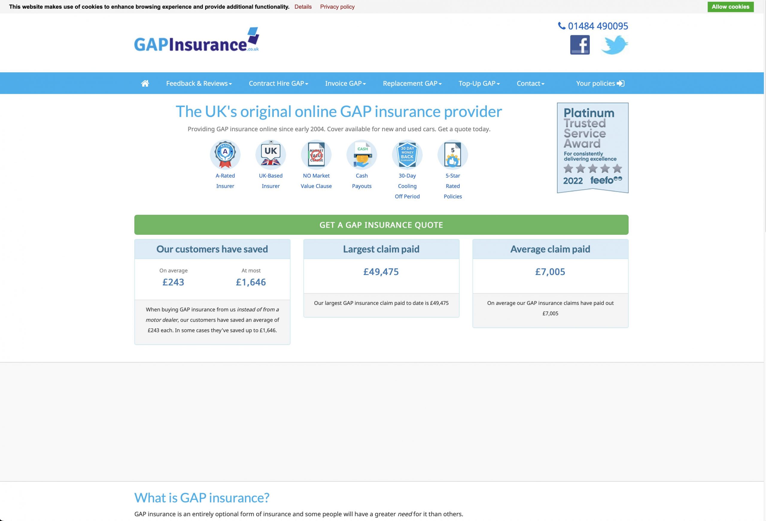 gapinsurance.co.uk GAP Insurance Page Scaled